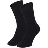 Angro - Worker - Wollen Werksokken - Blauw - Stevige Sokken voor in Werkschoenen