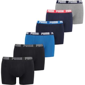 Puma 6-pack Heren Boxershort - Colour Combi