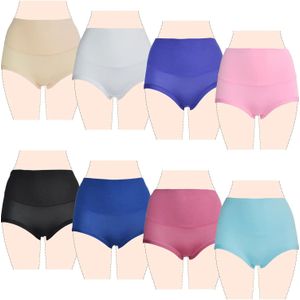 Fine Woman 10-pak - katoenen dames taille slip - Multipack dames onderbroek - Goedkoop katoenen ondergoed dames