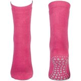 Basset Antislip sokken met ABS noppen 1 paar  - Roze