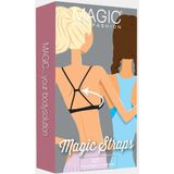 Magic straps - BH Racerback bandjes - 3 stuks - Maakt van jouw bh een racerback bh  - Wit