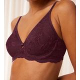 Triumph Amourette Charm T W02 Deep Burgundy, Deep Bourgondië, 80C