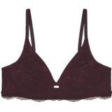 Triumph Amourette Charm T W02 Deep Burgundy, Deep Bourgondië, 80C