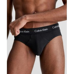 Calvin Klein 3-Pack Heren slips - Hip Brief - Black  - Zwart