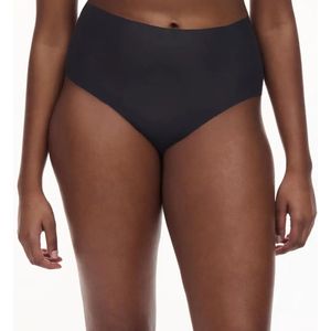 Ondergoed Pulpies Seamless taille slip - high waist naadloze hoge dames slip - Invisible dames onderbroek  - Zwart