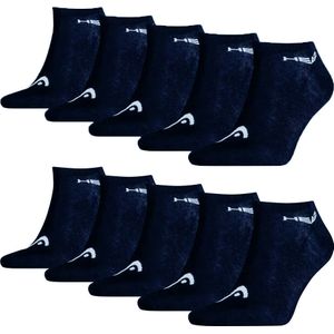 Head 10 paar - sneaker sokken - Enkel sokken  - Blauw