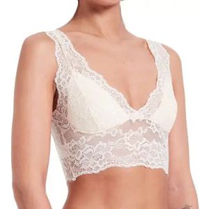 Pieces Bralette kant - Lace Bra Top  - Creme