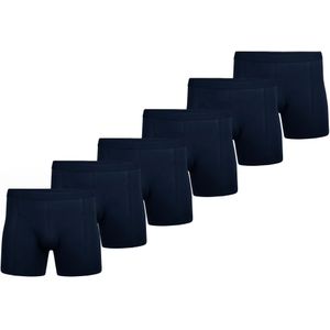 Maxx Owen 6-pack heren boxershorts - Katoen mannen onderbroeken - Heren ondergoed zwart  - Blauw