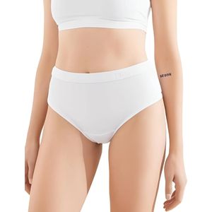 Beeren - Heupslip - Wit - Dames - Badstof Kruis