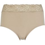 Nina von C - Hoge Kanten Dames Onderbroek - Beige - Tailleslip