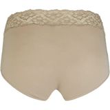 Nina von C - Hoge Kanten Dames Onderbroek - Beige - Tailleslip