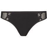 Nina von C - Dames mini slip - Zwart - Elastisch Katoenen Onderbroek