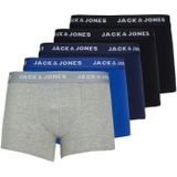 Jack & Jones  5-Pack heren boxershorts - Plain
