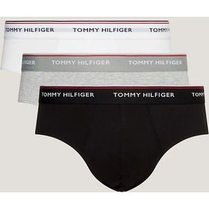 Tommy Hilfiger 3-Pack Heren slips - Hip Brief  - Wit