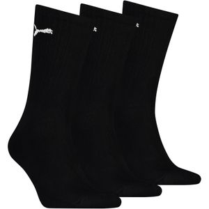 Puma 3-paar Crew sport sokken - Light  - Zwart