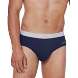 Sloggi 2-Pack heren slips - GO Abc brief  - Blauw