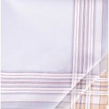 Tiseco - Zakdoek - Grijs/Blauw/Bruin - Katoen - 12 Stuks