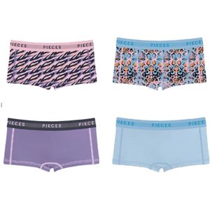 Pieces 4-Pack - Dames short - Graphic Animal
