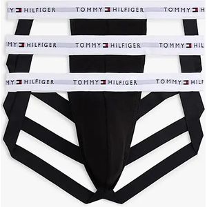 Tommy Hilfiger 3-Pack Jockstraps heren  - Zwart