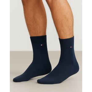 Tommy Hilfiger 12-paar sokken - Heren - Multipack viscose heren sokken - Voordeelverpakking  - Blauw