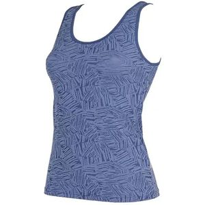 Avet - Dames Hemd - Blauw - Microfiber