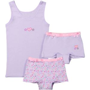 Funderwear meisjes setje - Sweetheart  - Lila