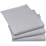 Tiseco 12 Stuks - Dames zakdoeken Luxe wit - 30