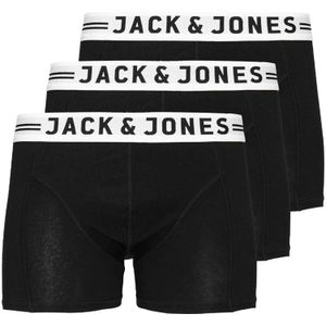 Jack & Jones 3-pack jongens boxershorts  - Basic Combi  - Zwart