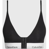 Calvin Klein Postoperatieve BH met voorsluiting - Modern Cotton  - Zwart