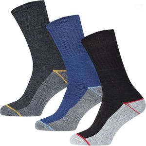Heat Booster 6-Paar thermo sokken  - Zwart