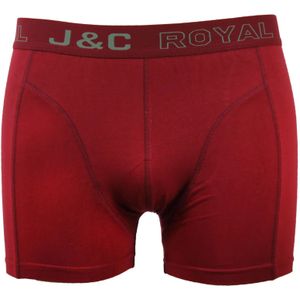 J&C Heren boxershort Royal uni 152  - Bordeaux