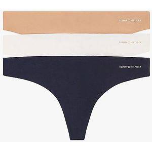 Tommy Hilfiger Naadloze dames slips - Logo - 3-pack