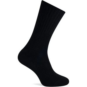 Basset wollen sokken zonder elastisch - Diabetes & medische sokken  - Zwart