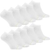 Primair - Eco - Sneaker Sokken - Wit - 10-paar - Dames en Heren - Katoen