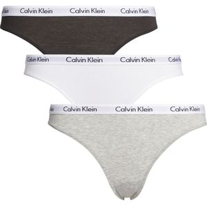 Calvin Klein 3-pack Bikini Slips dames  - Wit