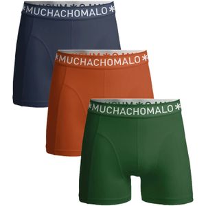 Muchachomalo 3-Pack Heren Boxershort - Solid  - Paars