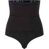 Pieces - Bella - Corrigerende String - Zwart - 84% Polyamide