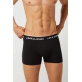Jack & Jones 3-Pack heren boxershort - Black  - Zwart