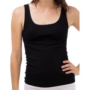 Scholler singlet - dames hemd dames katoen  - Zwart