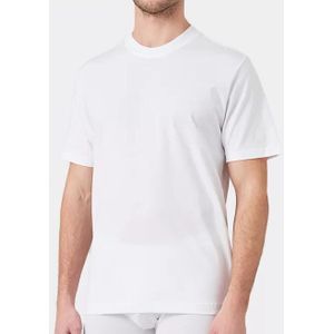 Heren T-shirt korte mouw dikke kwaliteit M3400 - Dik heren ondershirt - Stevige kwaliteit - 100% katoen - Wit