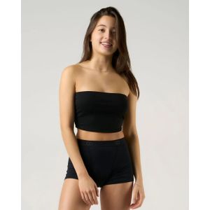 Moodies Undies Boyshort Menstruatieslip Extra Heavy Zwart
