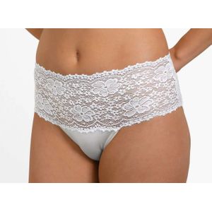Millefleurs - Luxe Hoge Maxi Slip - Wit - Dames Taille Slip - Viscose & Modal