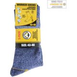 Gianvaglia - Korte Werk Sokken - Zwart - 10-paar - Badstof Zool