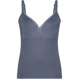 Ten Cate Secrets dames hemd Kant - Invisible  - Blauw