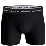 Bjorn Borg boxershorts 5-pack heren onderbroeken Blue Depths - Solid - Katoenen heren ondergoed - Multipack