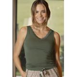 Nina von C - Dames Hemd - Kant - Modal