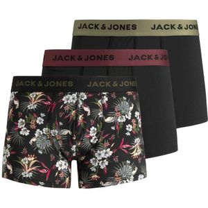 JACK & JONES Microfiber Boxershort JACFLOWER (set van 3)