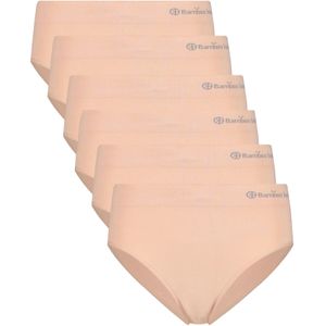 Bamboo Basics - Belle - Dames Slips - Rose - 6-pak Voordeelverpakking