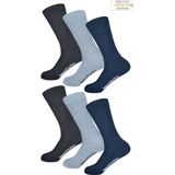 BENYSØN 6-paar Bamboe sokken - Naadloos - Unisex