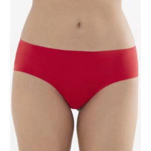 J&C dames hipster naadloos - microfiber uni  - Rood